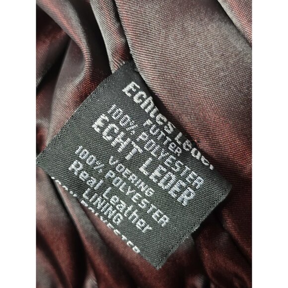 Western World By Shaf Leather Jacket SMALL Fringe Southwestern *BROKEN ZIPPER* - Picture 7 of 16